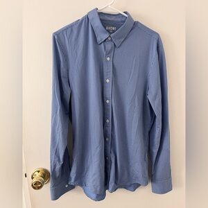 RHONE Checkered Button Down Long Sleeve